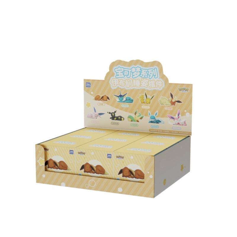 Pokemon Anime Merchandise - Pokemon Eevee Slaappositie Serie Blind Box