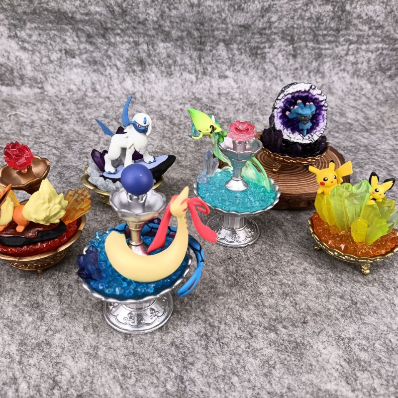 RE-MENT Pokemon Vijf Dynastieë - Pokemon Anime Merchandise recensie en prijs