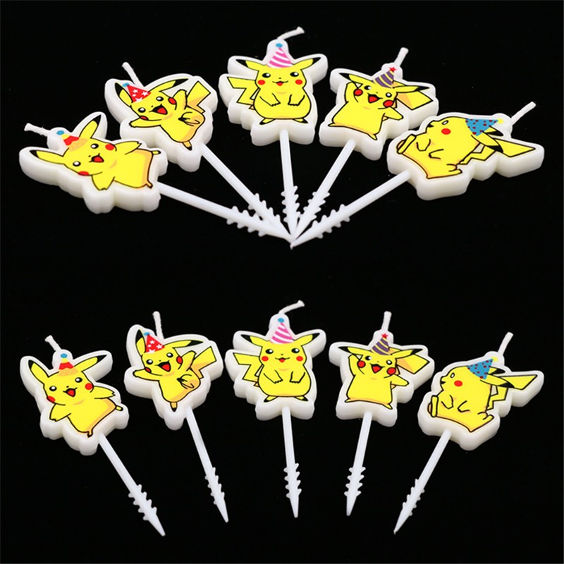 5 stks/partij Pokemon Verjaard - Pokemon Anime Merchandise recensie en prijs