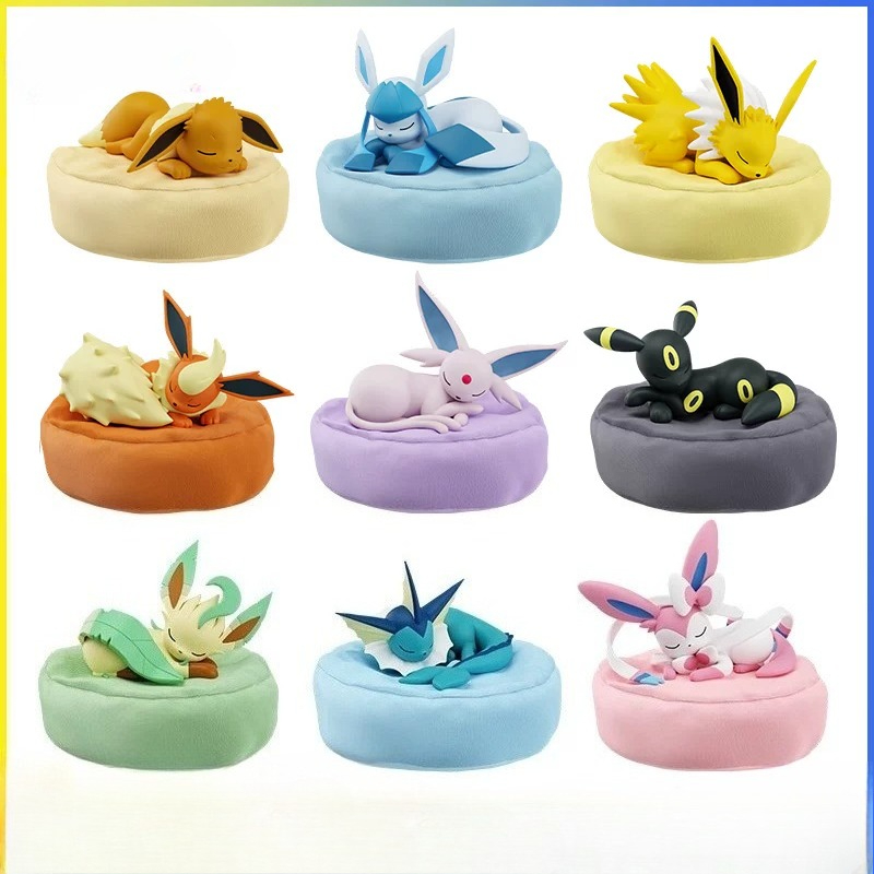Pokemon Eevee Slaappositie Ser - Pokemon Anime Merchandise recensie en prijs